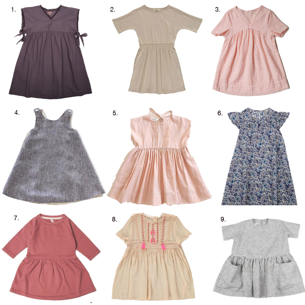 Spring dresses for little girls - Little kin journal